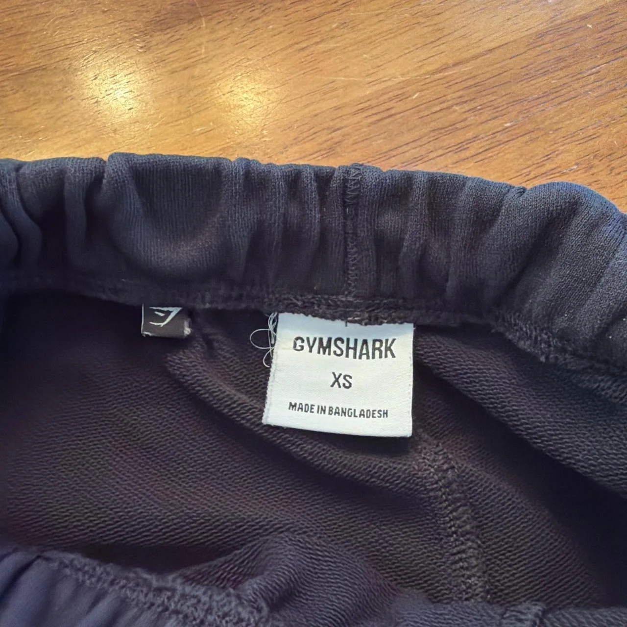 Gymshark Women's Black and Navy Shorts - Image 3