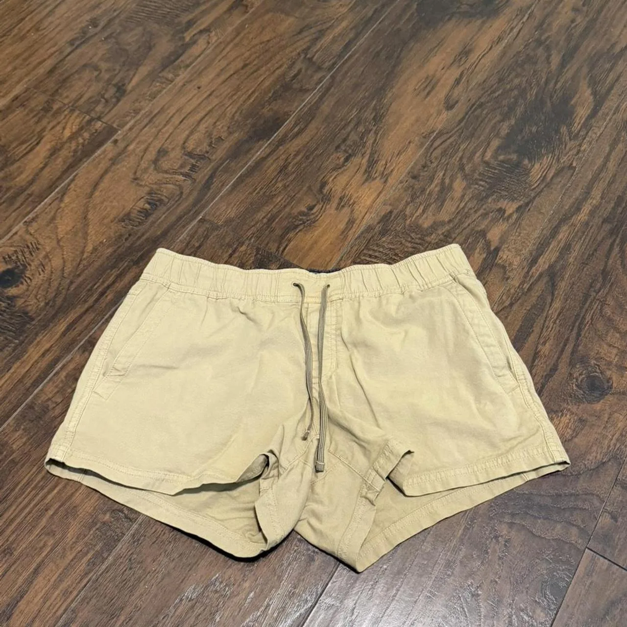 The North Face Women's Tan and Cream Shorts