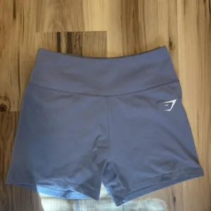 Gymshark Women's Grey and Blue Shorts