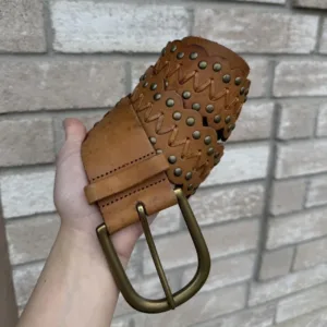 Women's Tan and Brown Belt