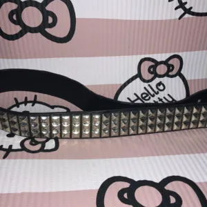 Hot Topic Women's Black and Silver Belt