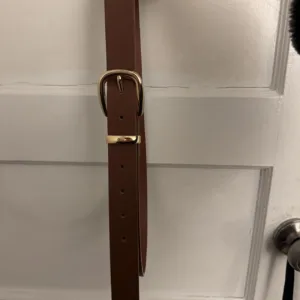 Primark Women's Brown and Burgundy Belt