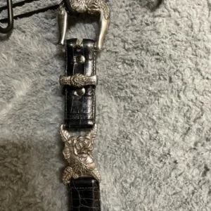 Brighton Women's Black and Grey Belt