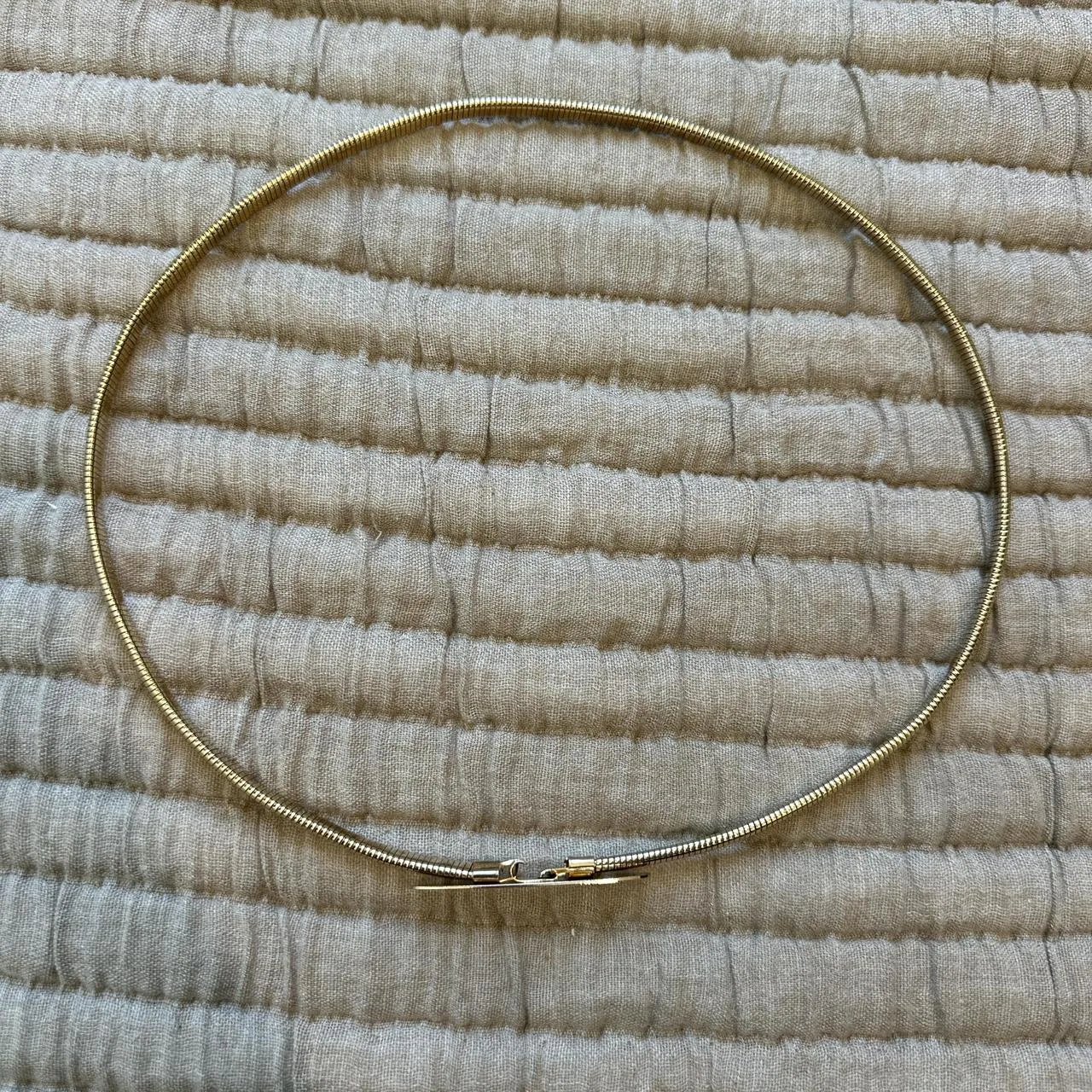 Women's Gold and Burgundy Belt - Image 2