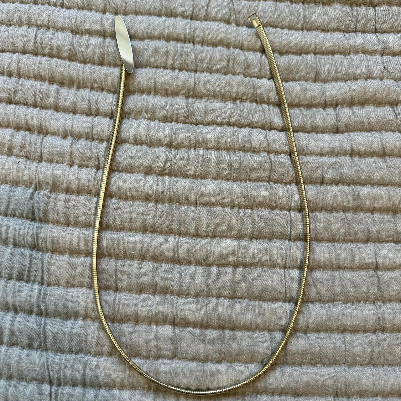 Women's Gold and Burgundy Belt - Image 7