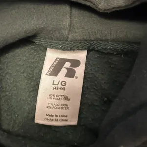 Russell Athletic Men's Green Hoodie