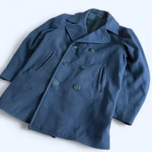 American Vintage Men's Navy and Black Coat