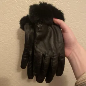Ralph Lauren Women's Black Gloves