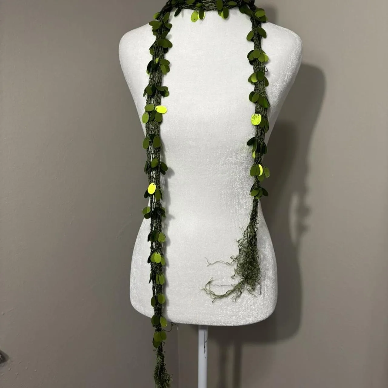 Women's Green Scarf-wraps