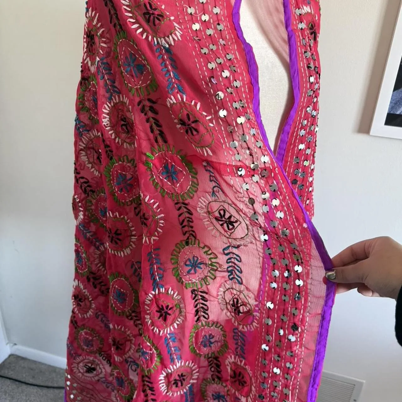 Women's multi Scarf-wraps - Image 3