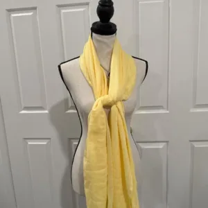 Women's Yellow Scarf-wraps