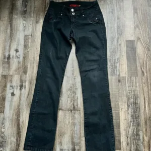 7 For All Mankind Women's Black and Green Jeans