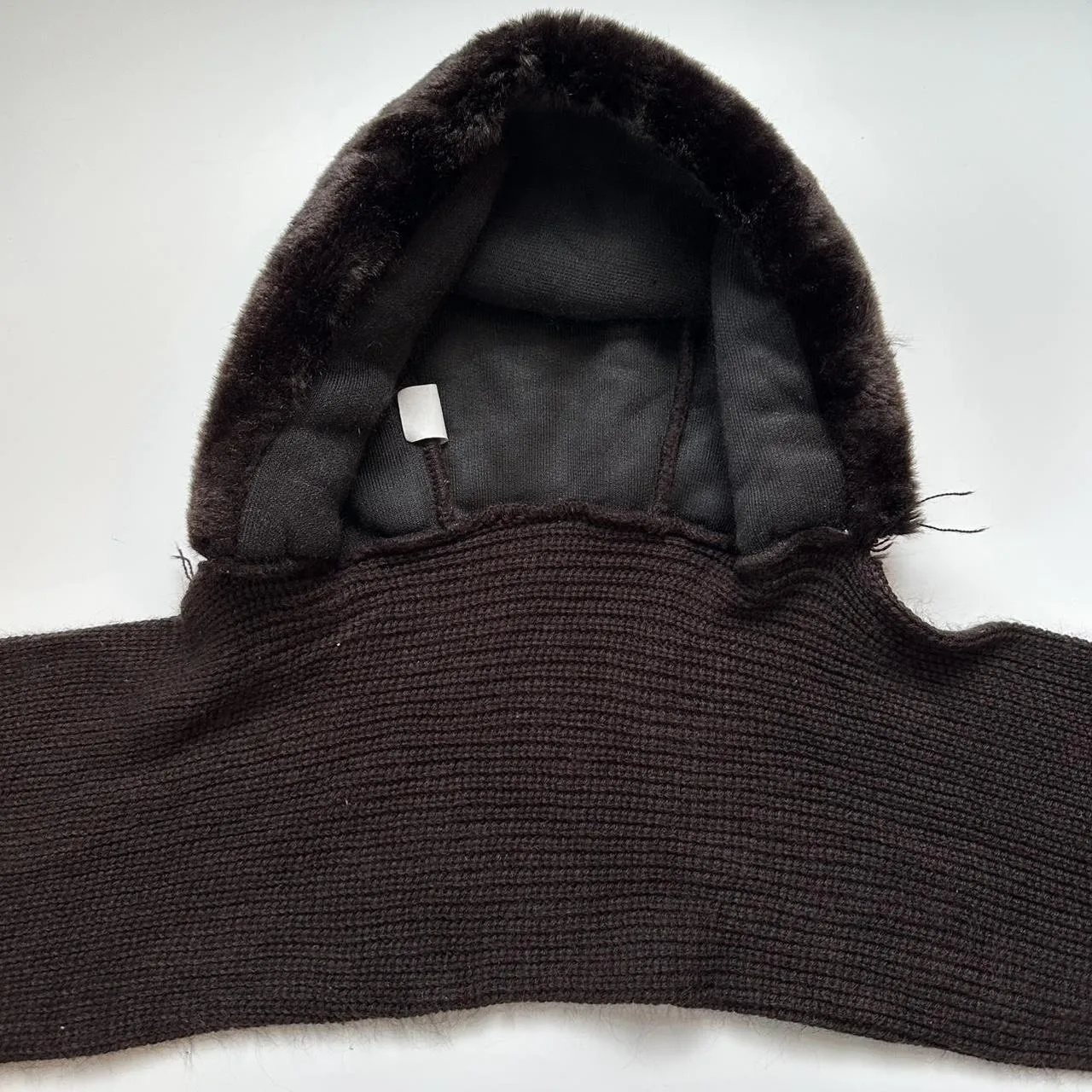 Women's Brown and Black Scarf-wraps - Image 3