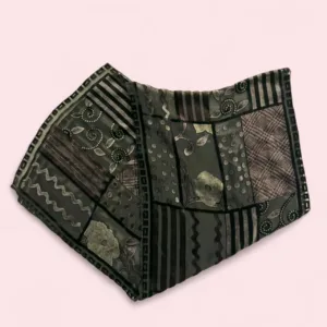 Women's Black Scarf-wraps