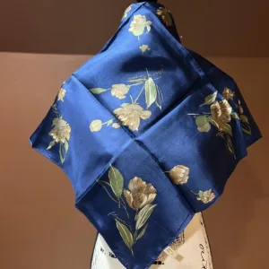 Women's Blue and Navy Scarf-wraps