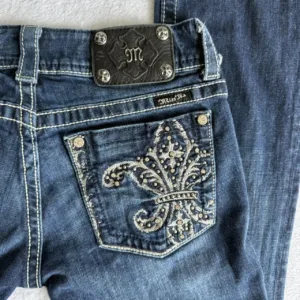 Miss Me Women's Blue and Navy Jeans