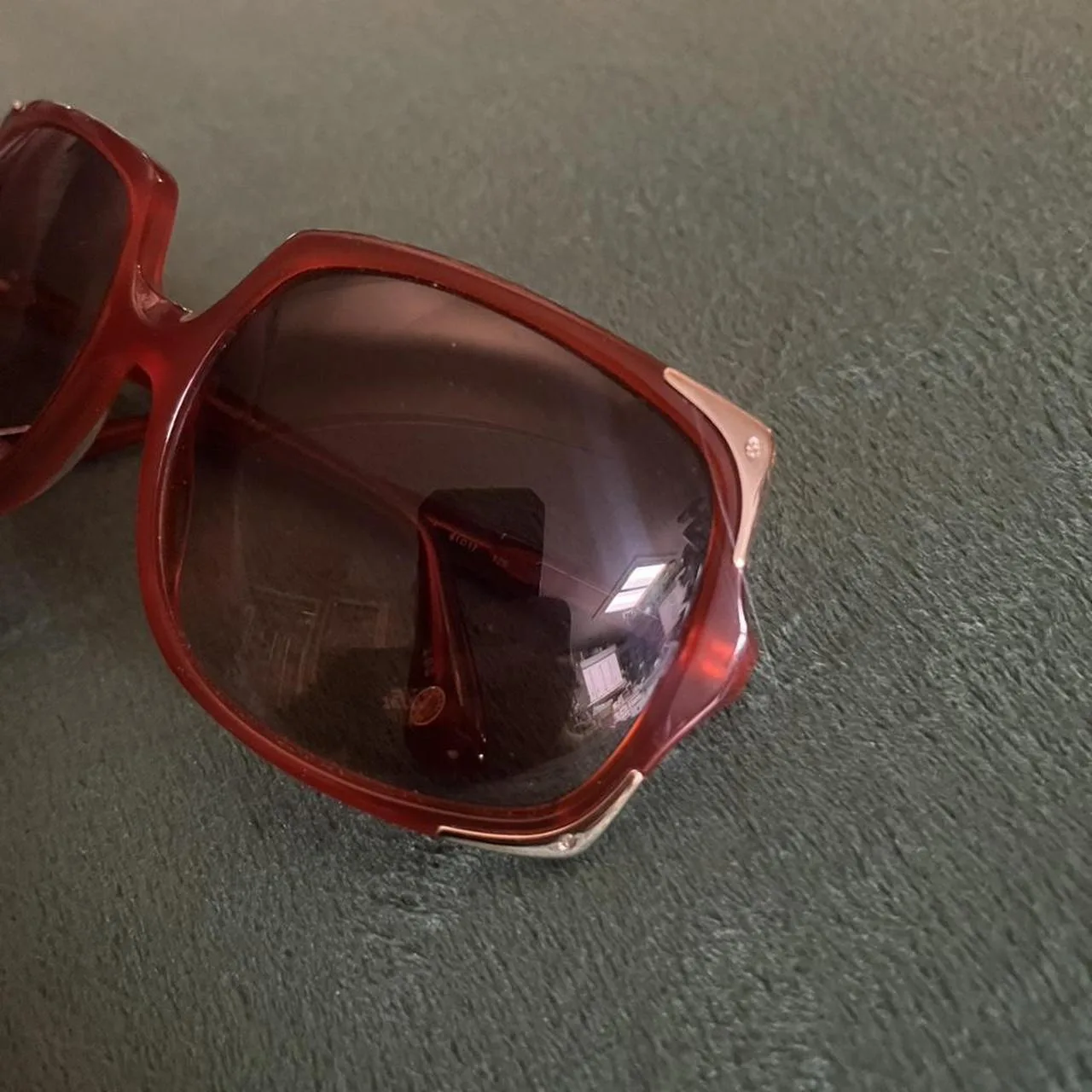 Michael Kors Women's Red and Pink Sunglasses - Image 2