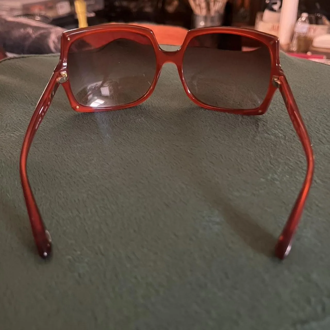 Michael Kors Women's Red and Pink Sunglasses - Image 5