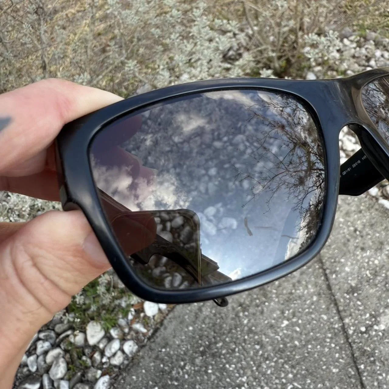 Versace Women's Black Sunglasses - Image 7