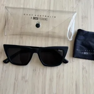 Quay Australia Women's Black Sunglasses