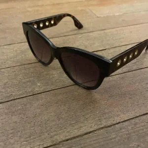 McQ Alexander McQueen Women's Brown and Black Sunglasses