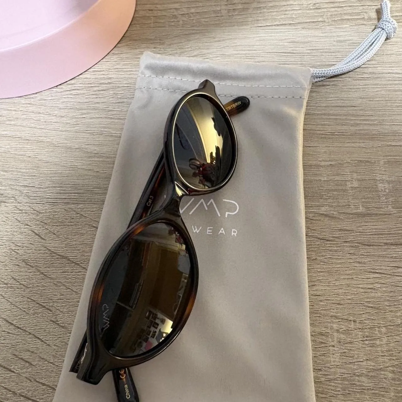 Women's Brown Sunglasses - Image 2