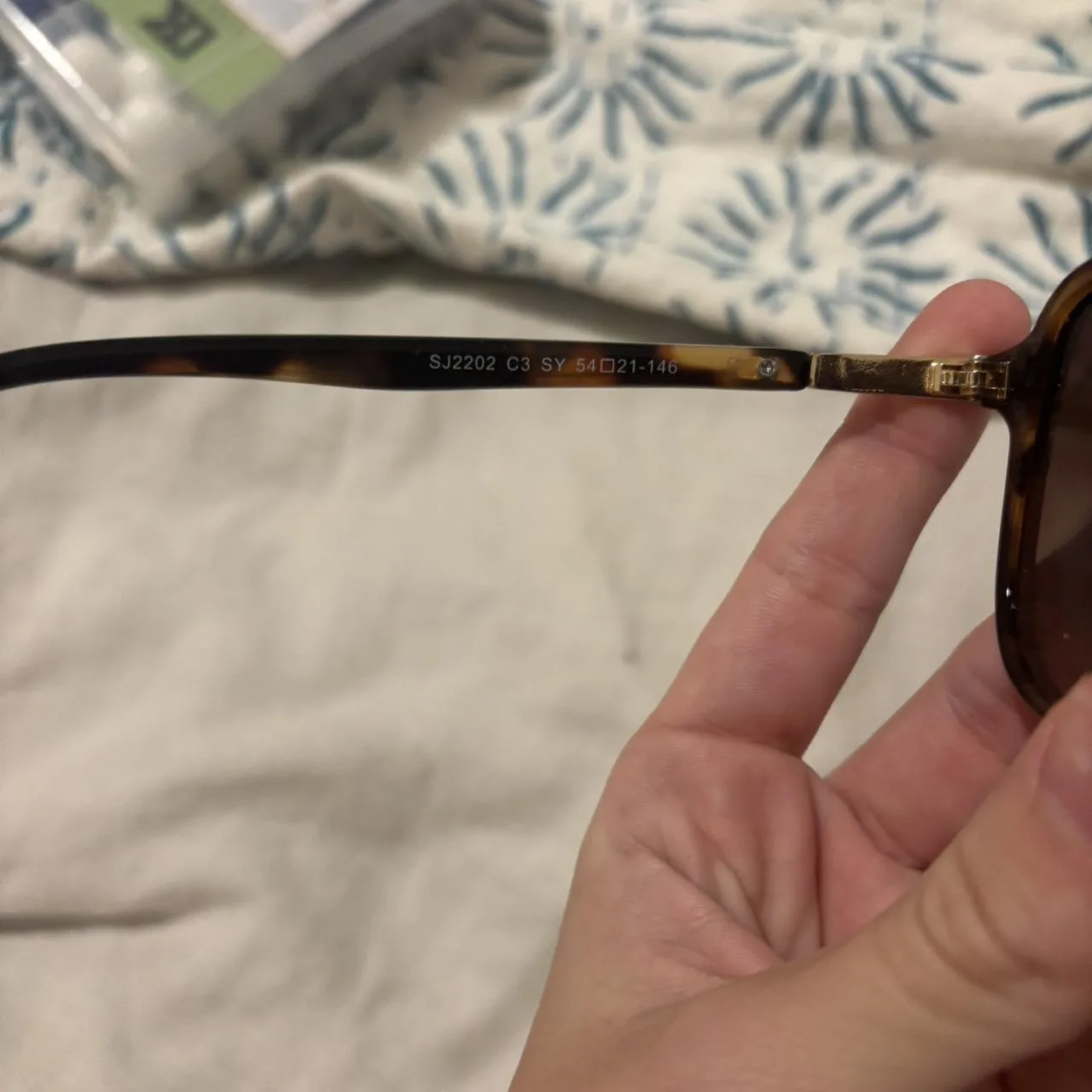 Women's Brown Sunglasses - Image 4