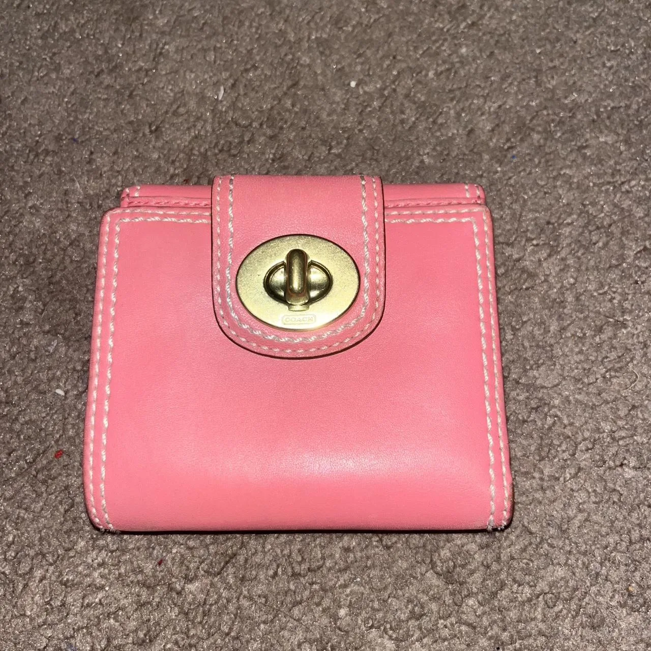 Coach Women's Pink Wallet-purses