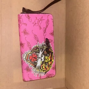 Ed Hardy Women's Pink Wallet-purses
