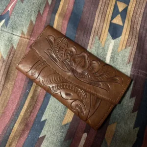 Women's Brown Wallet-purses