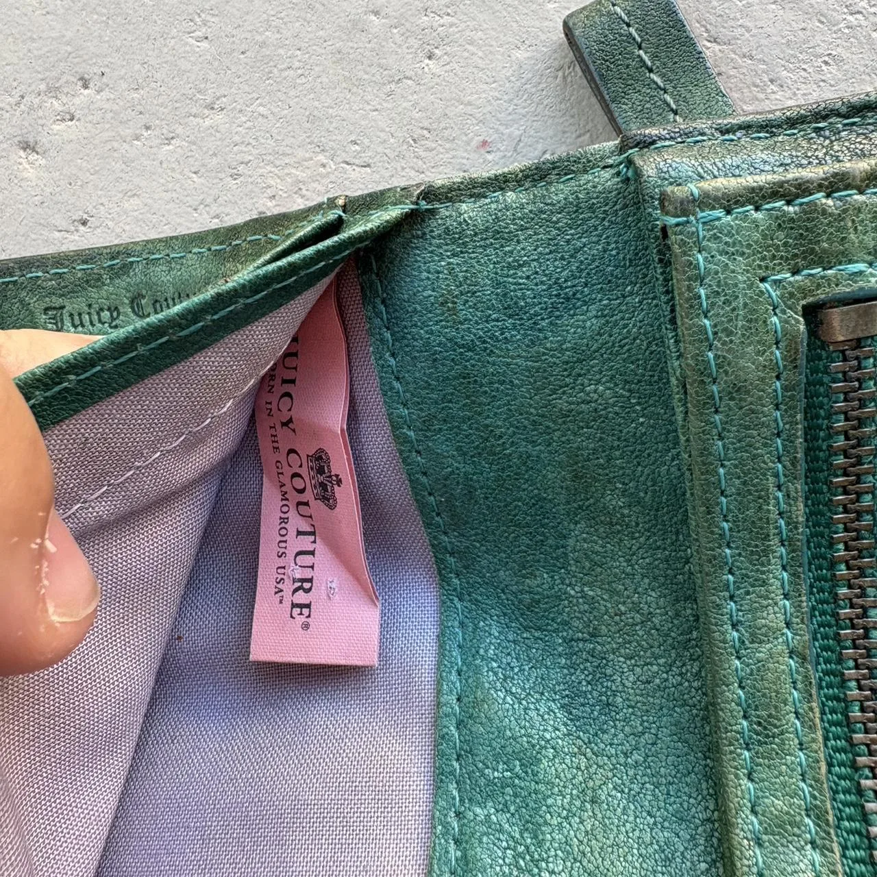 Juicy Couture Women's Green Wallet-purses - Image 4