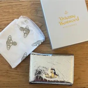 Vivienne Westwood Women's Gold and Silver Wallet-purses