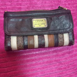 Fossil Women's Brown Wallet-purses