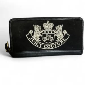 Juicy Couture Women's Black Wallet-purses