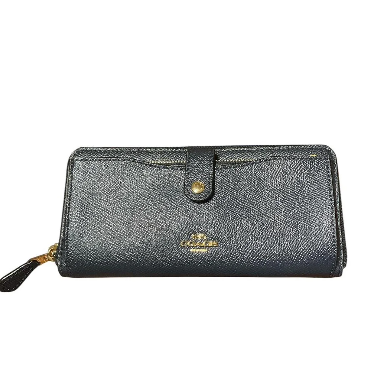 Coach Women's Black and Blue Wallet-purses