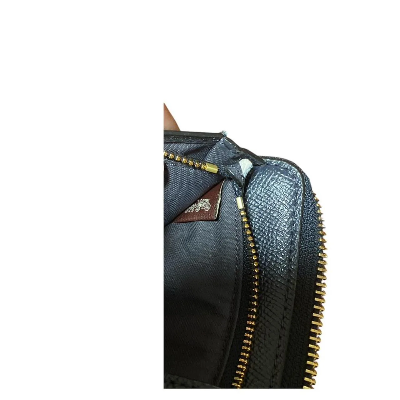 Coach Women's Black and Blue Wallet-purses - Image 5