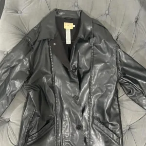 Calvin Klein Men's Black Coat