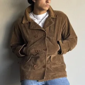 Men's Brown and Tan Coat