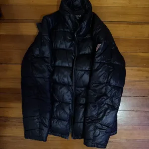Guess Men's Navy and Black Coat