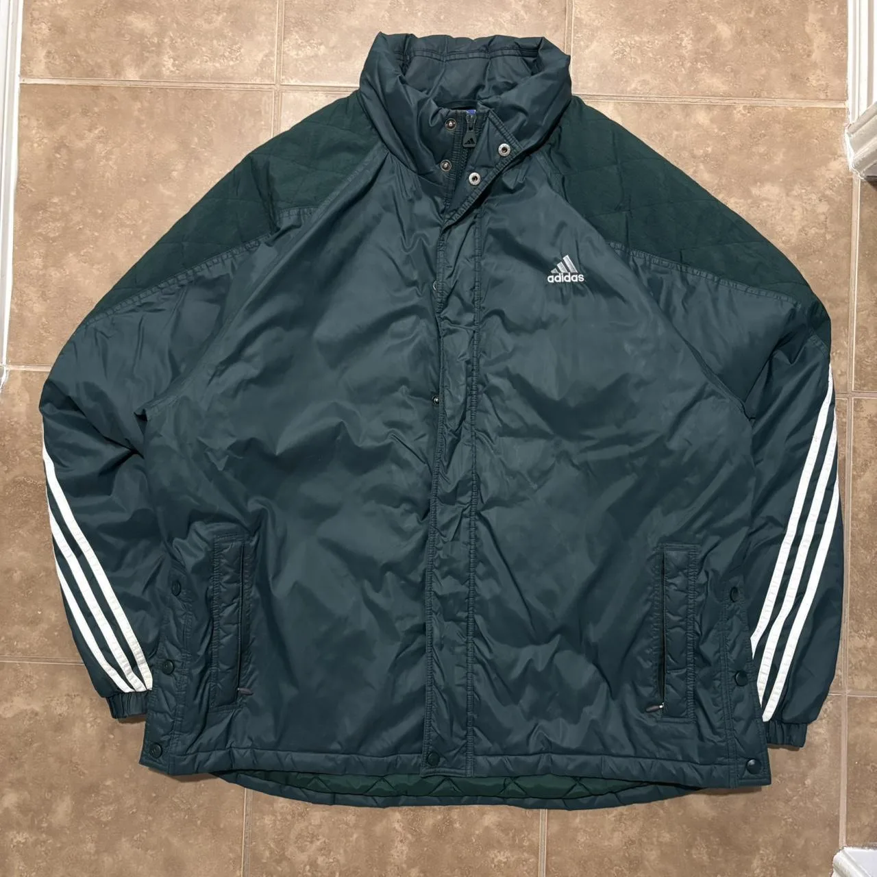 Adidas Men's Green Coat