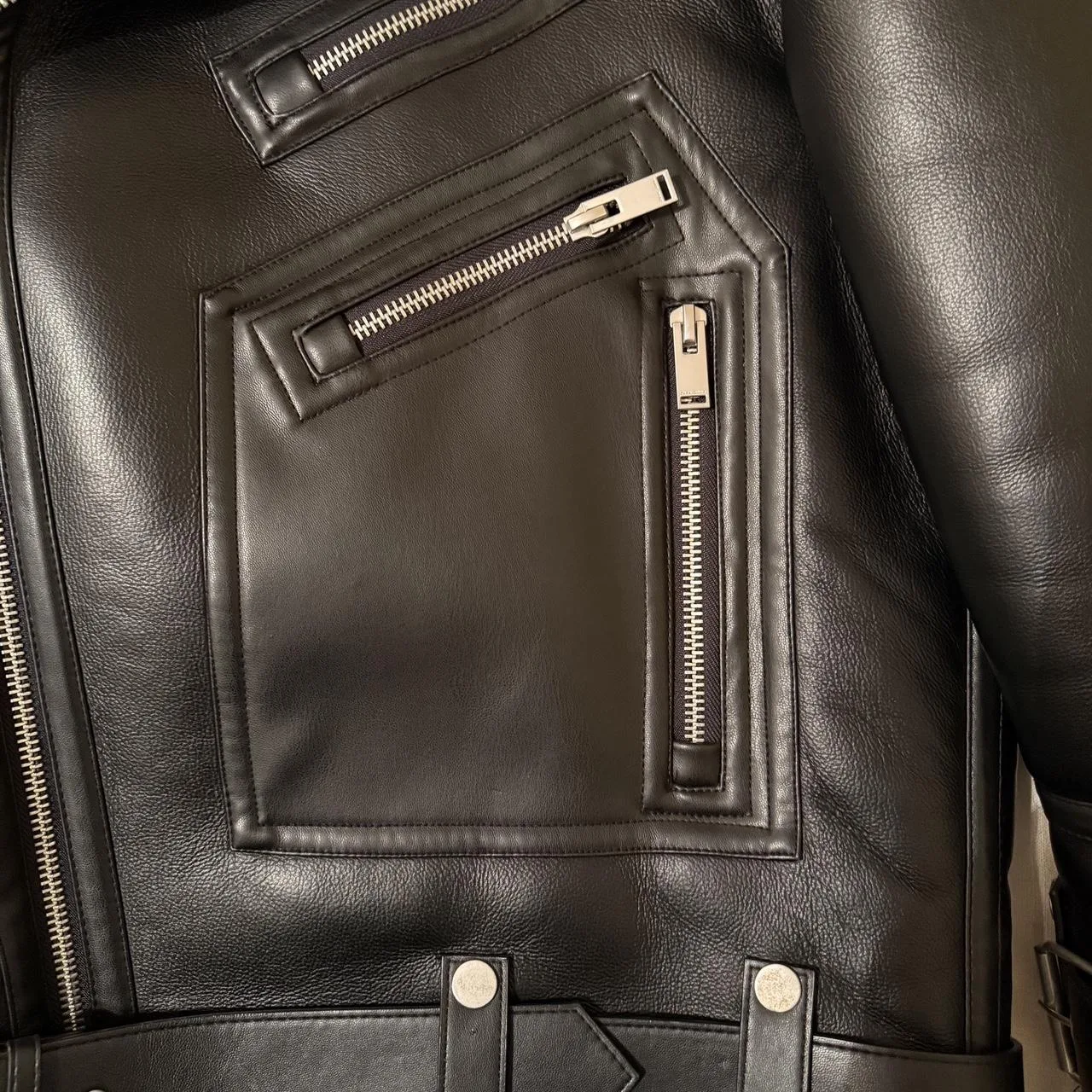 Zara Men's Black Coat - Image 4