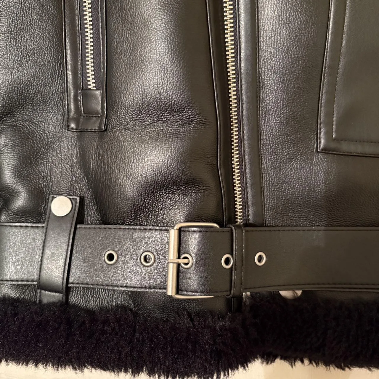 Zara Men's Black Coat - Image 5