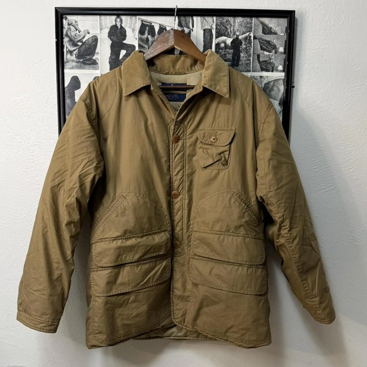 Polo Ralph Lauren Men's Tan and Khaki Coat