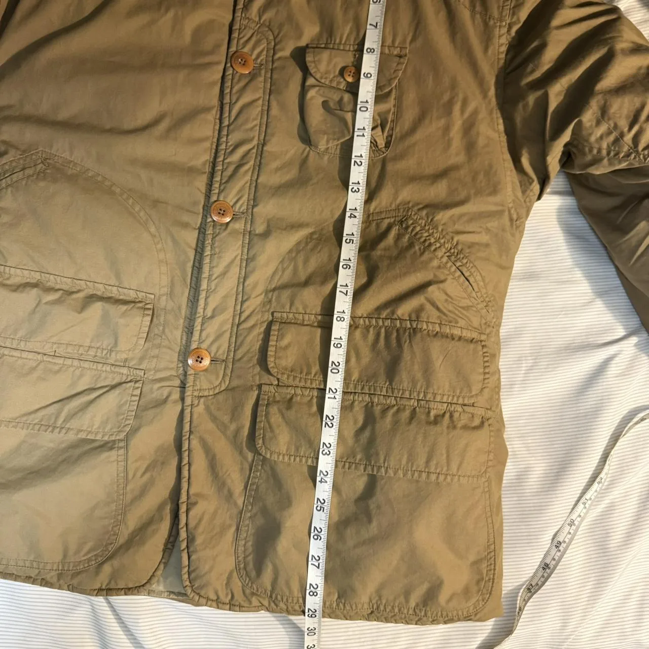 Polo Ralph Lauren Men's Tan and Khaki Coat - Image 5