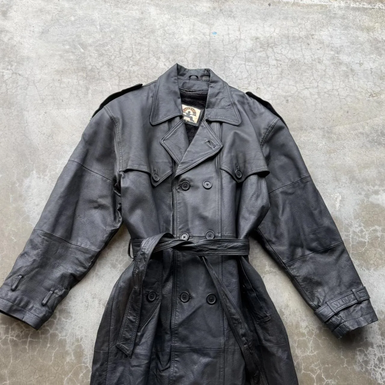 American Vintage Men's Grey and Black Coat - Image 2