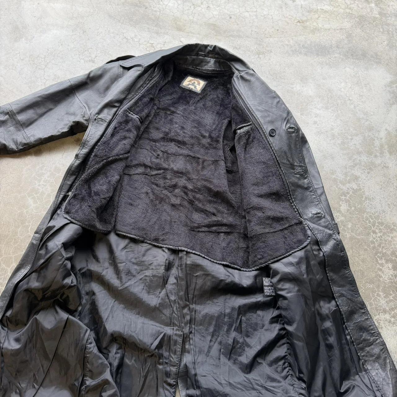 American Vintage Men's Grey and Black Coat - Image 4