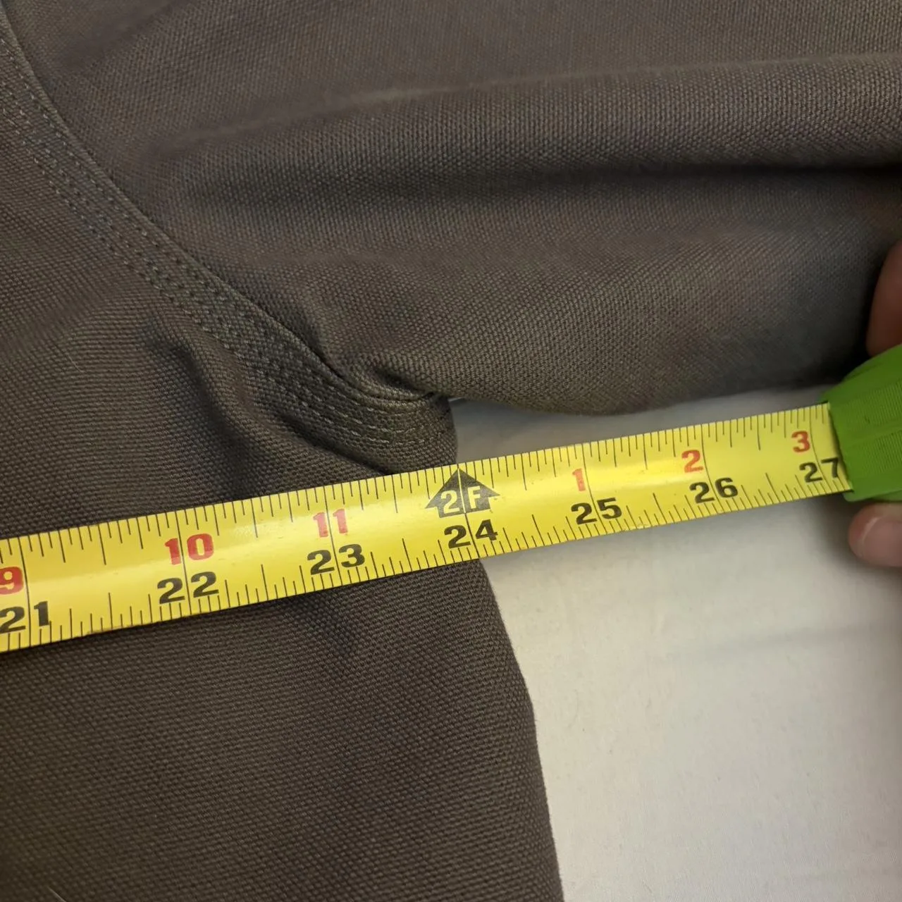 Carhartt Men's Grey and Black Coat - Image 6