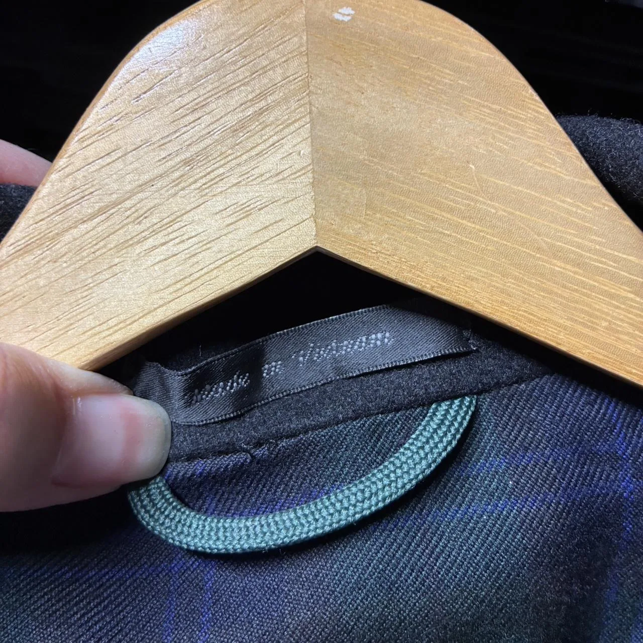 Polo Ralph Lauren Men's Black and Navy Coat - Image 3