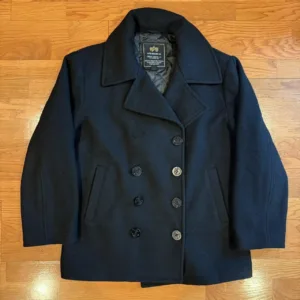 Alpha Industries Men's Black Coat