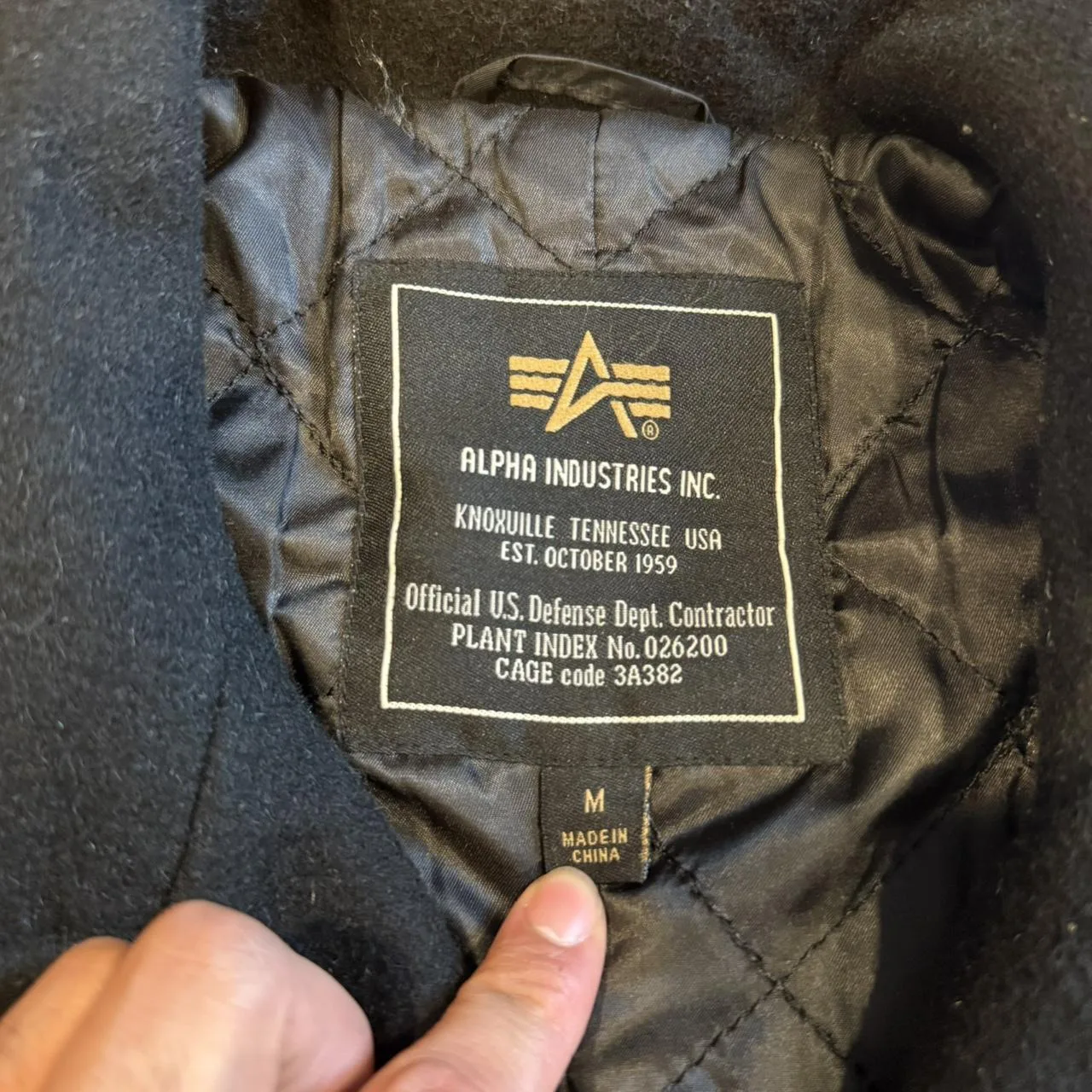 Alpha Industries Men's Black Coat - Image 5